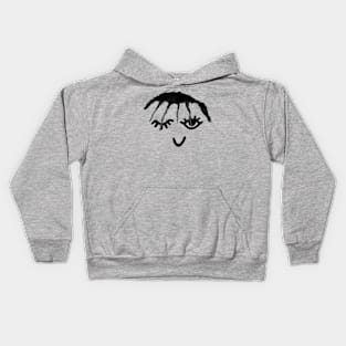 A Wink and a Smile Kids Hoodie